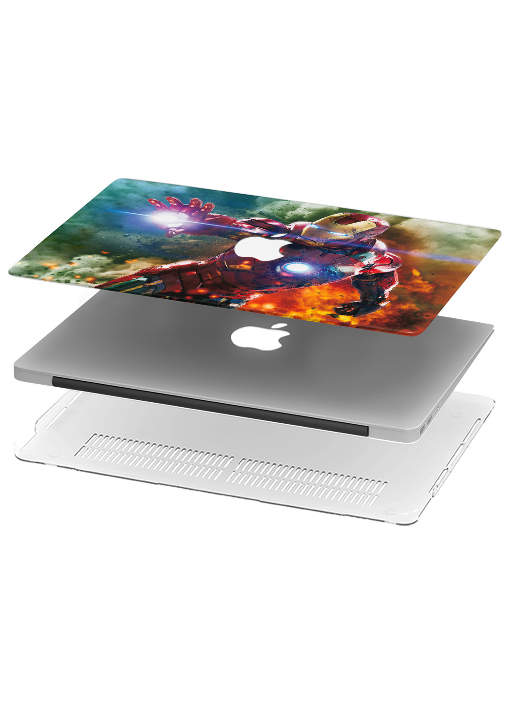 Чехол пластиковый для Apple MacBook Pro 13 A2289 / A2251 / A2338 Марвел (Marvel) (9772-1689) MobiPrint (218529073)
