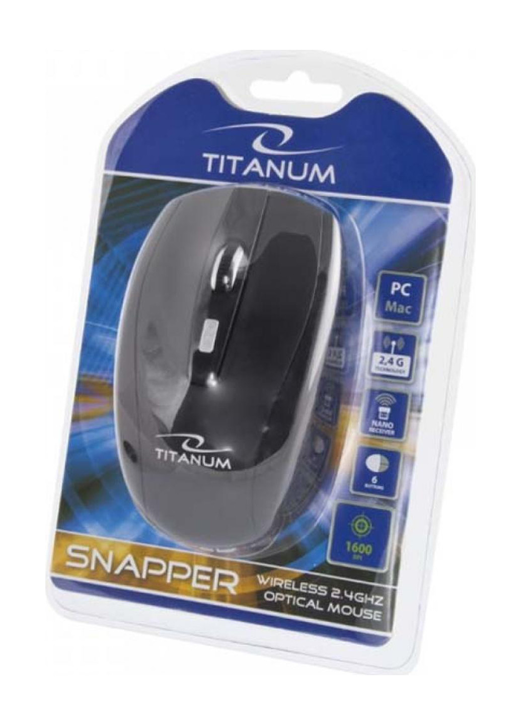 Миша бездротова Esperanza titanum mouse tm105k black (tm105k) (137173181)