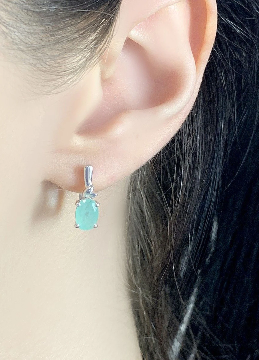 Серьги Silver Flame (152533032)