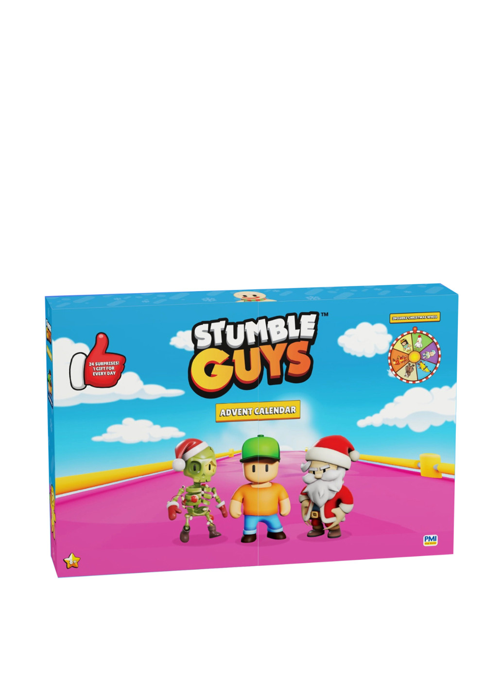 Игровой набор, адвент-календар (24 сюрприза) Stumble Guys (305418139)