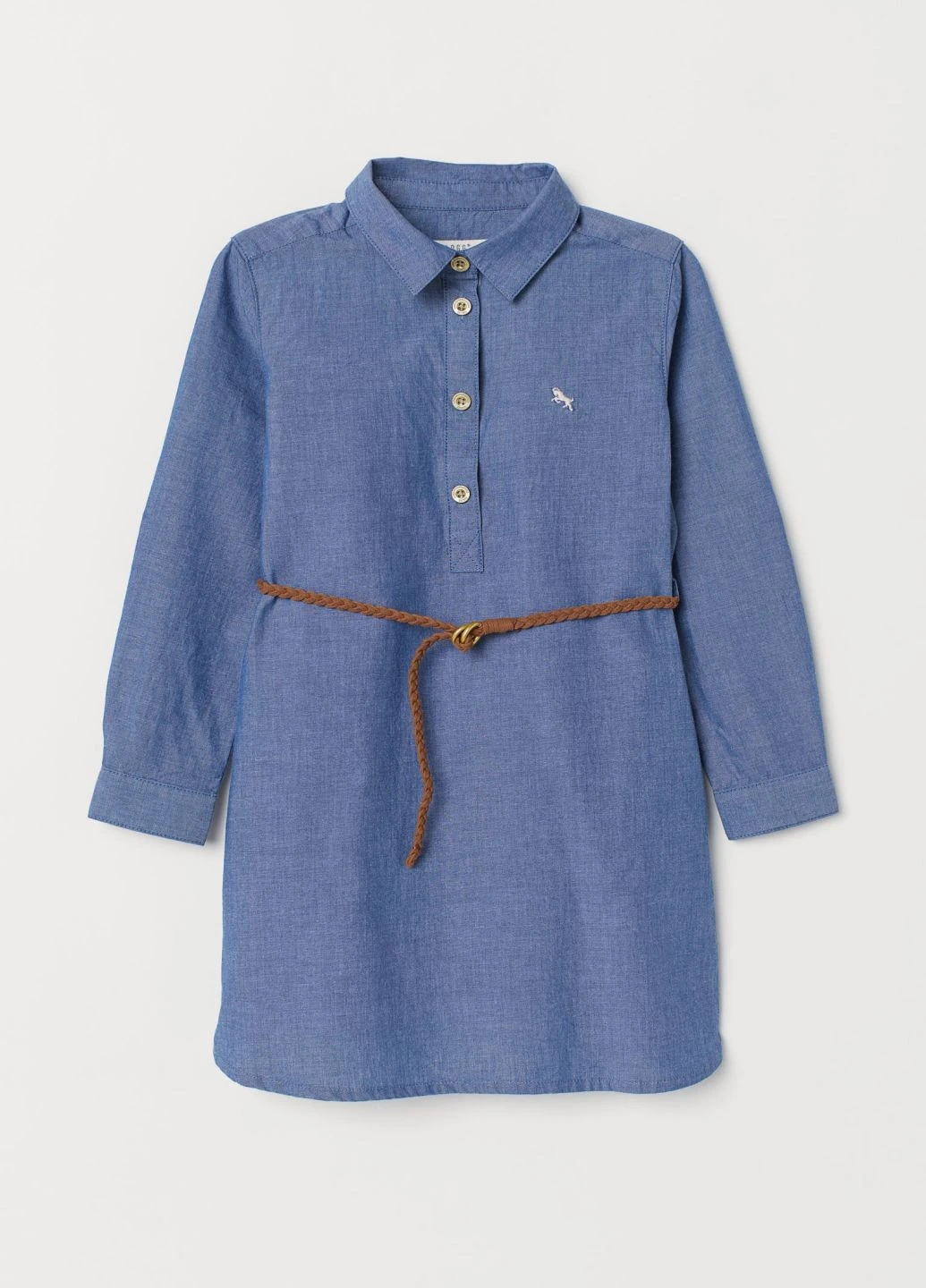 Синее платье H&M (219730296)