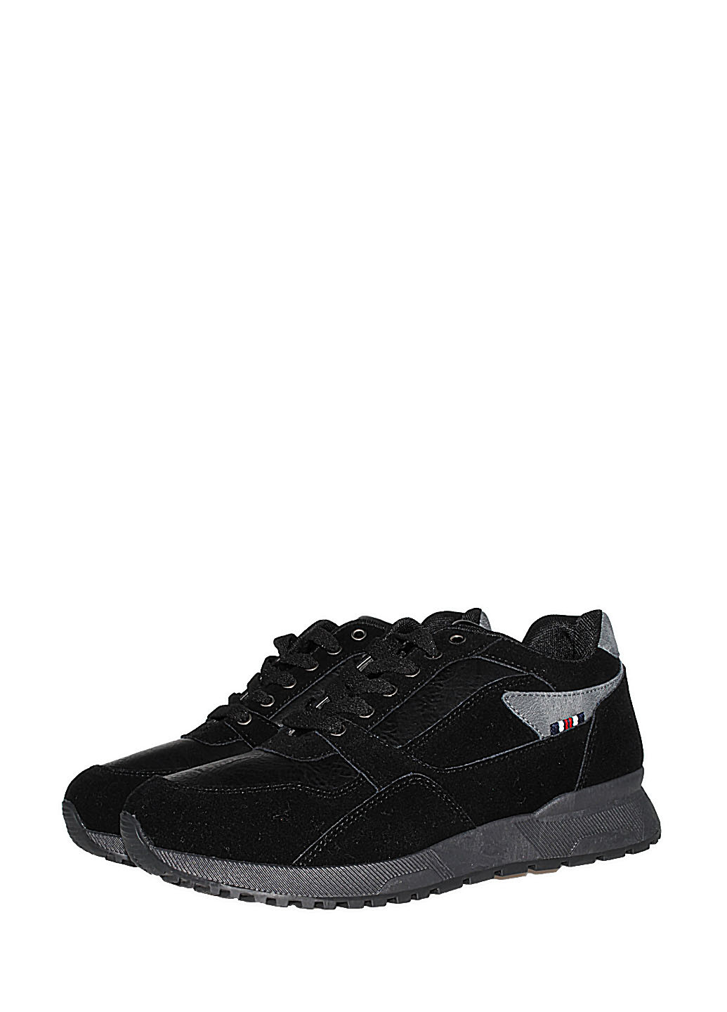 Черные демисезонные кроссовки u4605 black Jomix