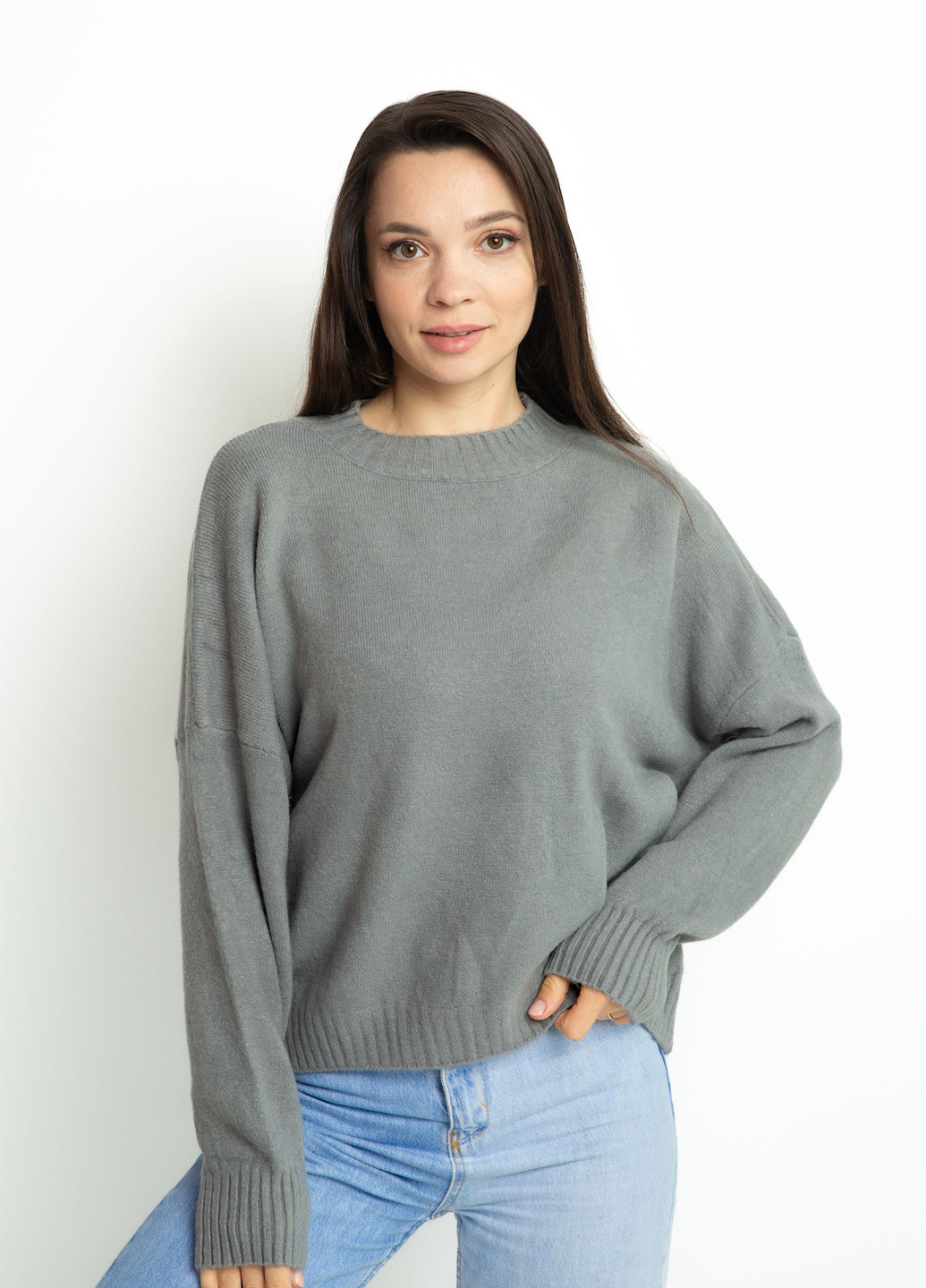 Серый демисезонный джемпер джемпер Time of Style