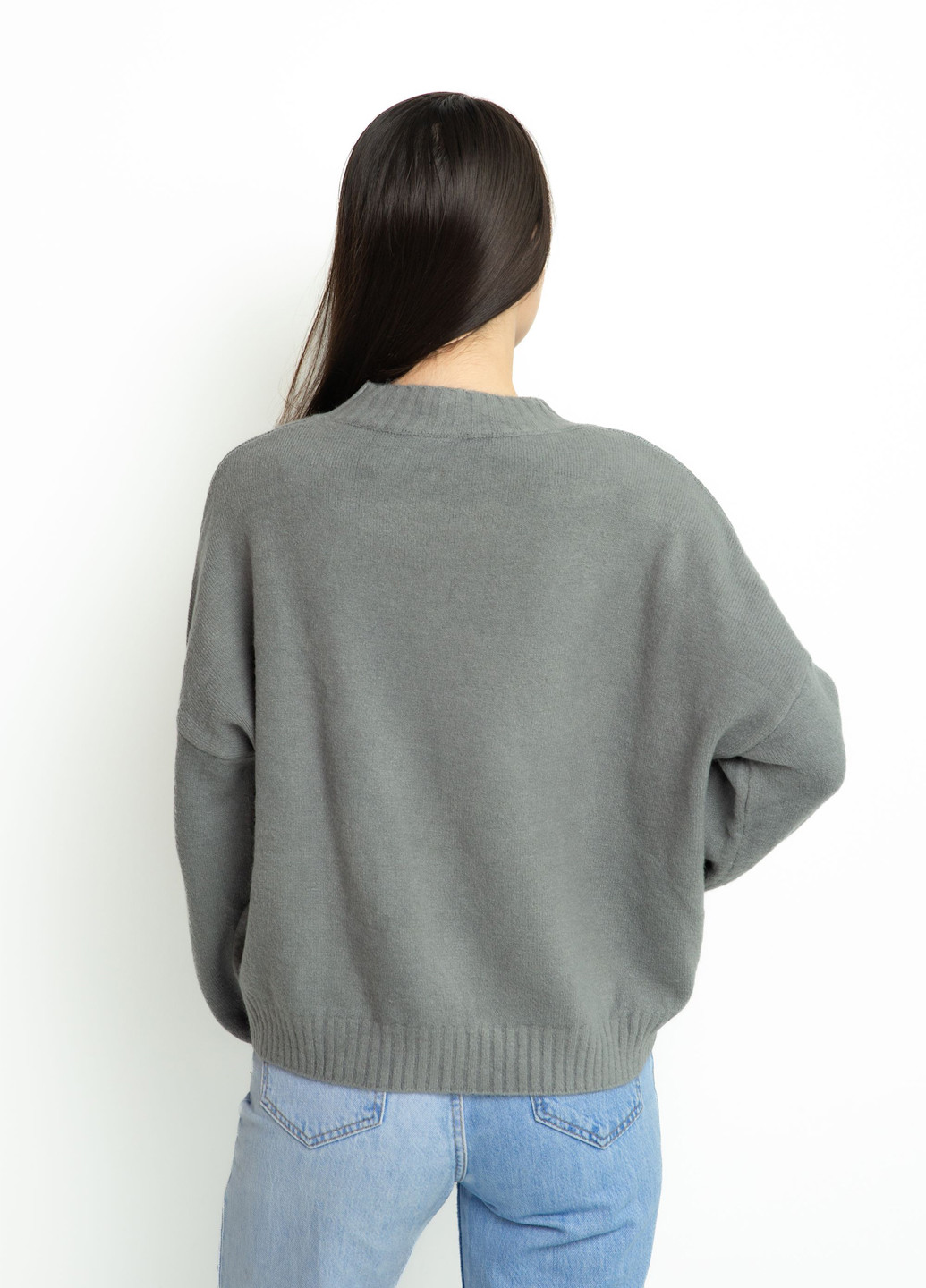 Серый демисезонный джемпер джемпер Time of Style