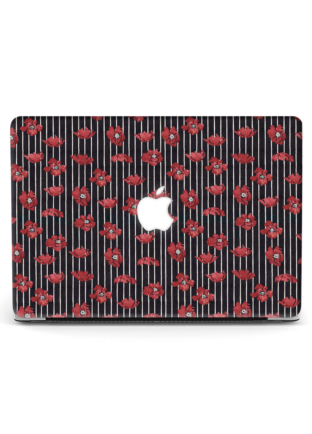 Чохол пластиковий для Apple MacBook Pro 13 A1278 Червоні маки (6347-2782) MobiPrint (219124477)