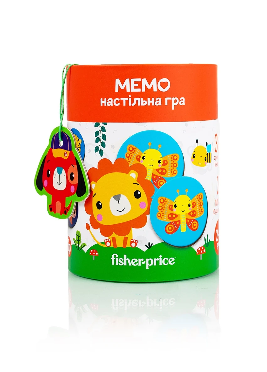 Гра настільна "Fisher Price. Мемо" в тубусі VT2910-04 (укр) Vladi toys (255918019)