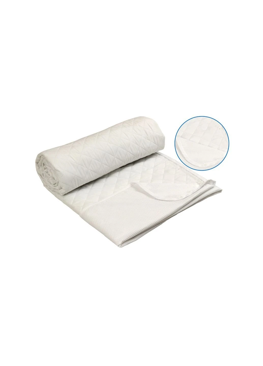 Ковдра Руно Силіконова Summer Duet White 140х205 см з простирадлом (321.Summer duet white) Руно (254083336)