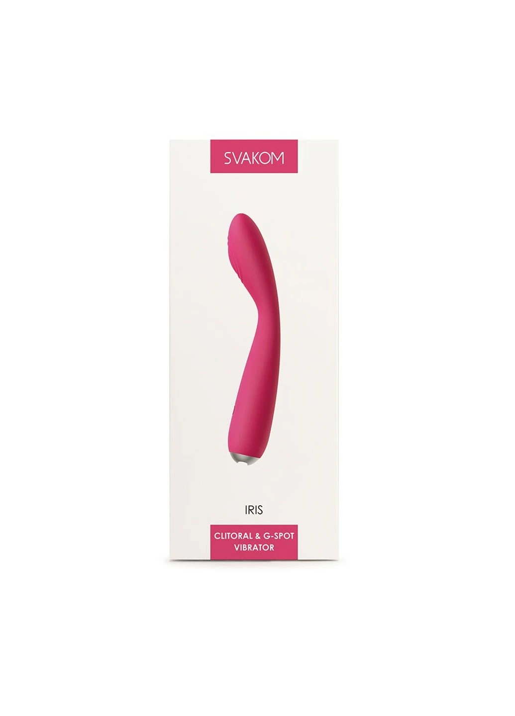 Вибратор для клитора и точки G Iris Plum Red Svakom (254551111)