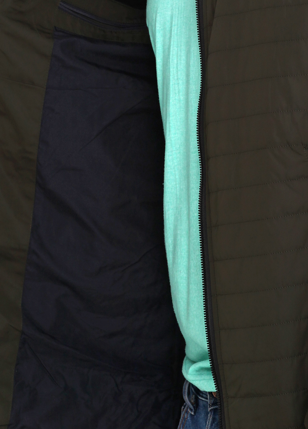 Оливкова (хакі) демісезонна куртка Malidinu