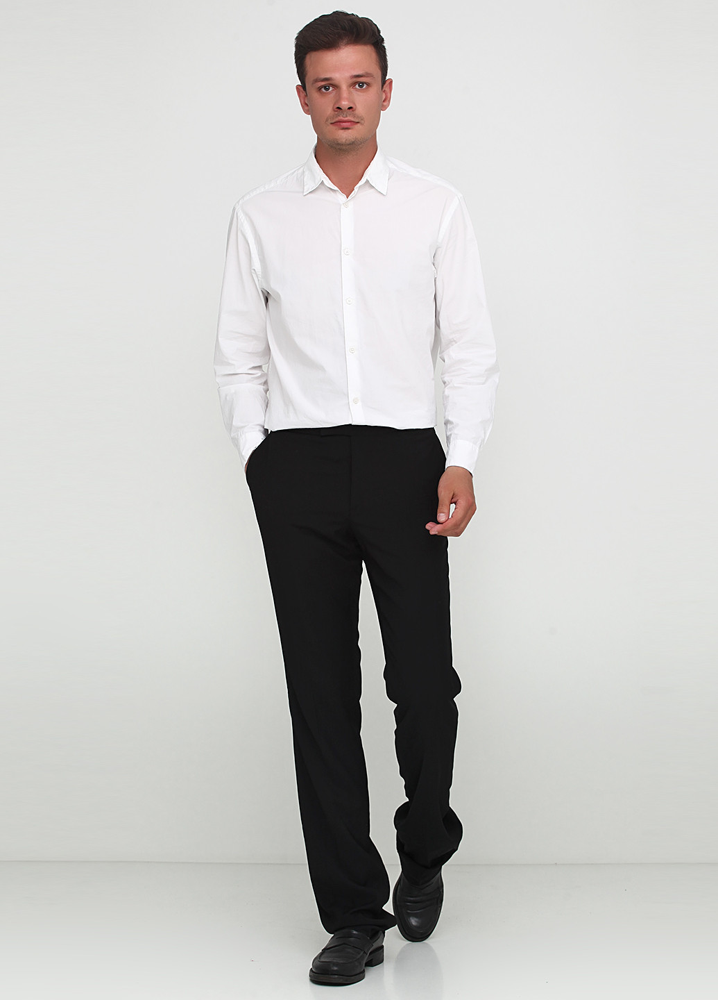 Черные кэжуал демисезонные со средней талией брюки Ralph Lauren