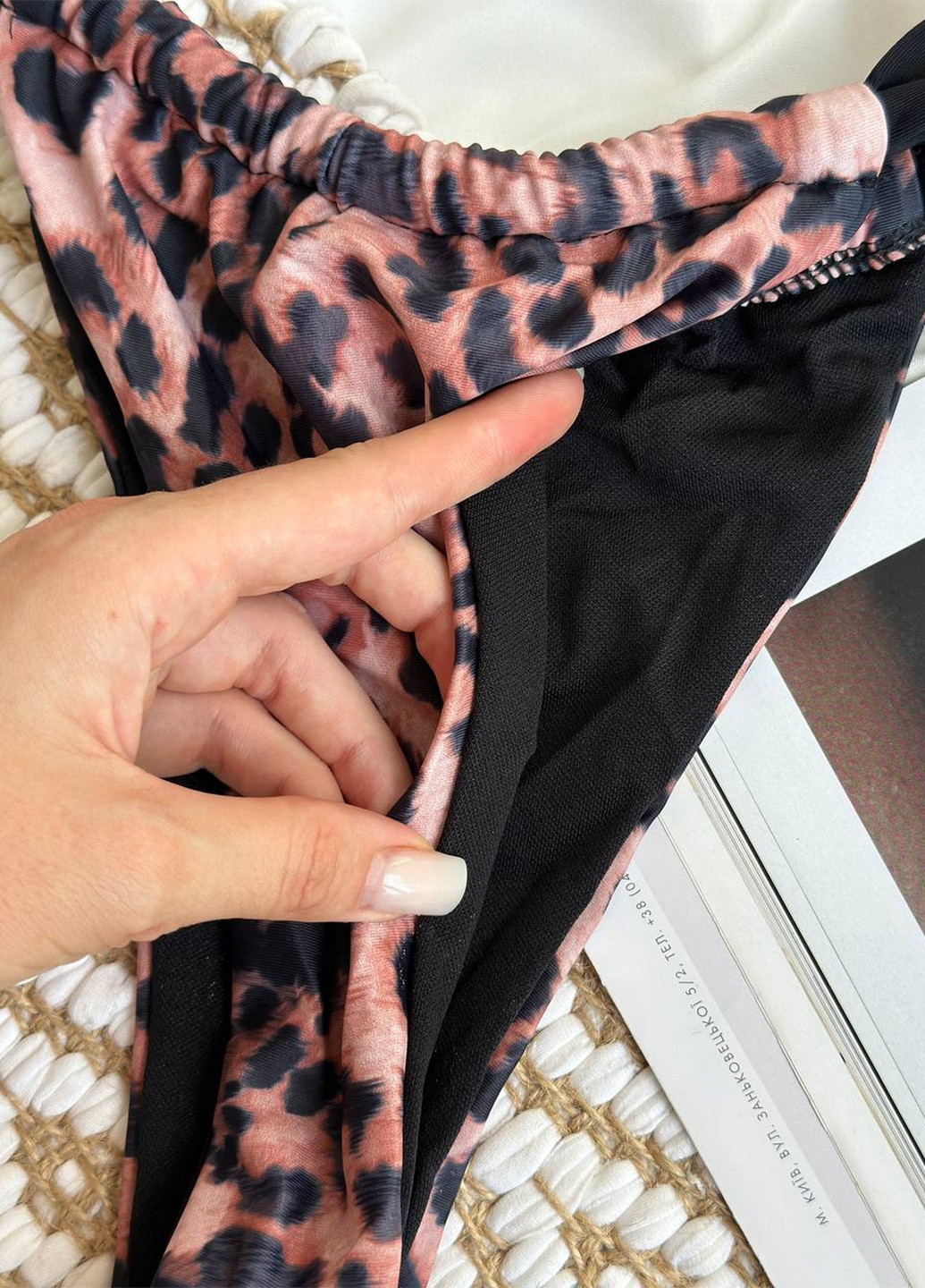 Комбінований літній роздільний купальник (ліф, трусики) роздільний NOVA VEGA