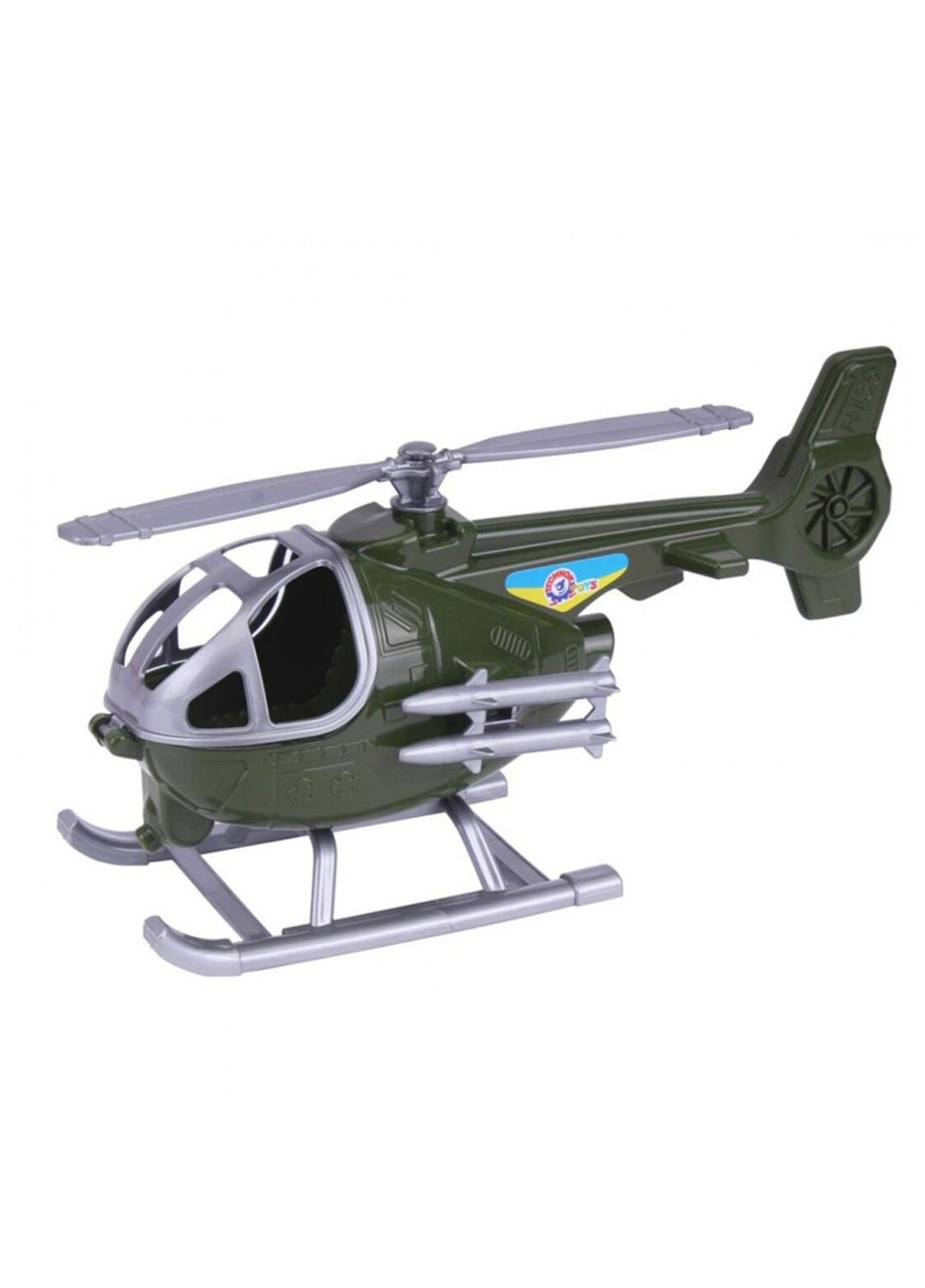 Военный вертолет Хаки 4823037608492 ТехноК (253914855)