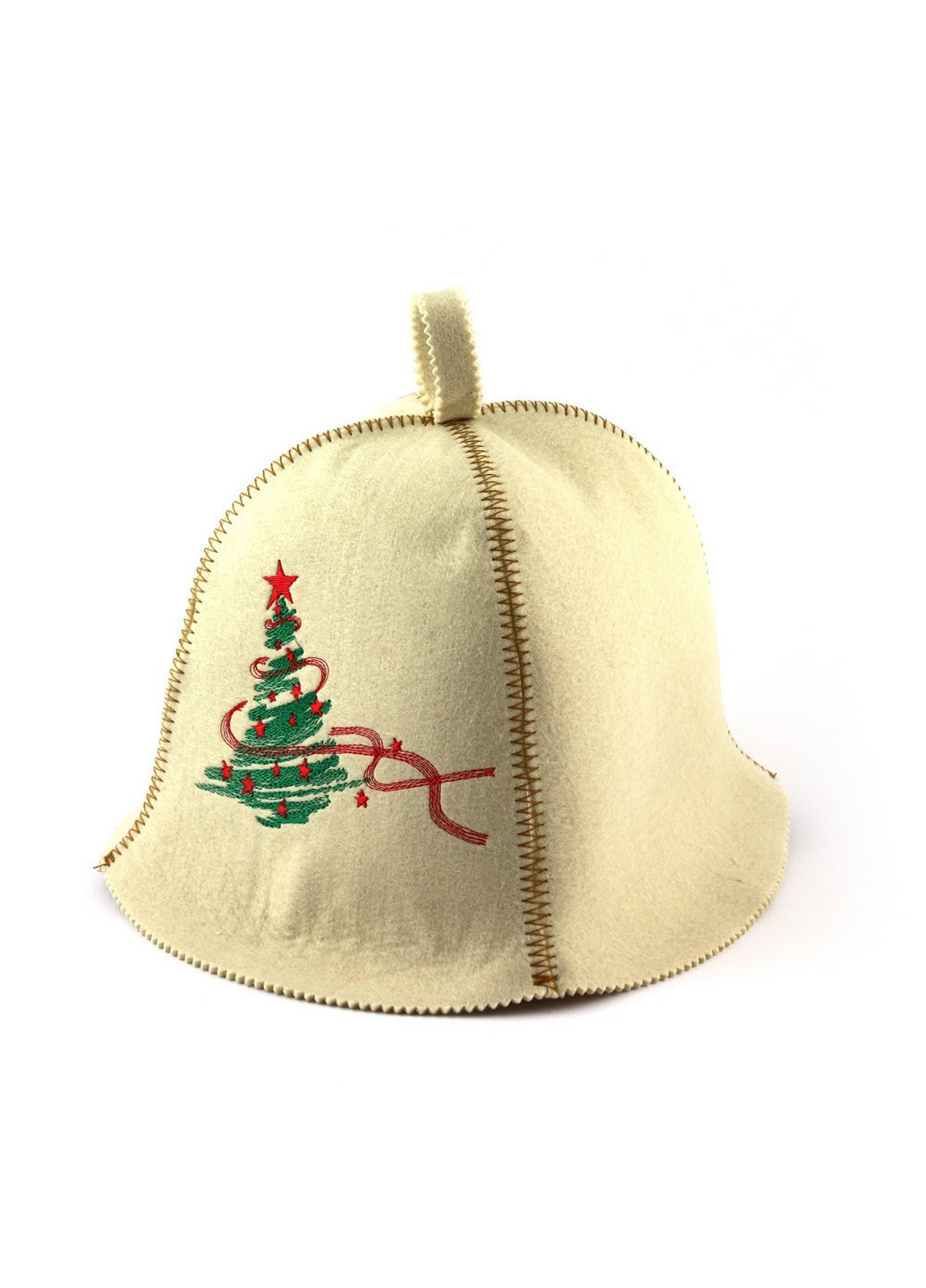 Шапка для сауни "Ялинка та зірка" Універсальний Luxyart (254456546)