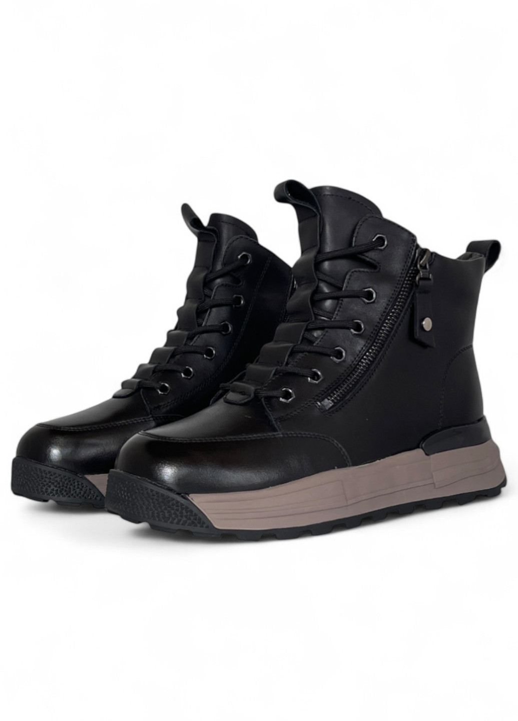 Зимние ботинки Meego с молнией