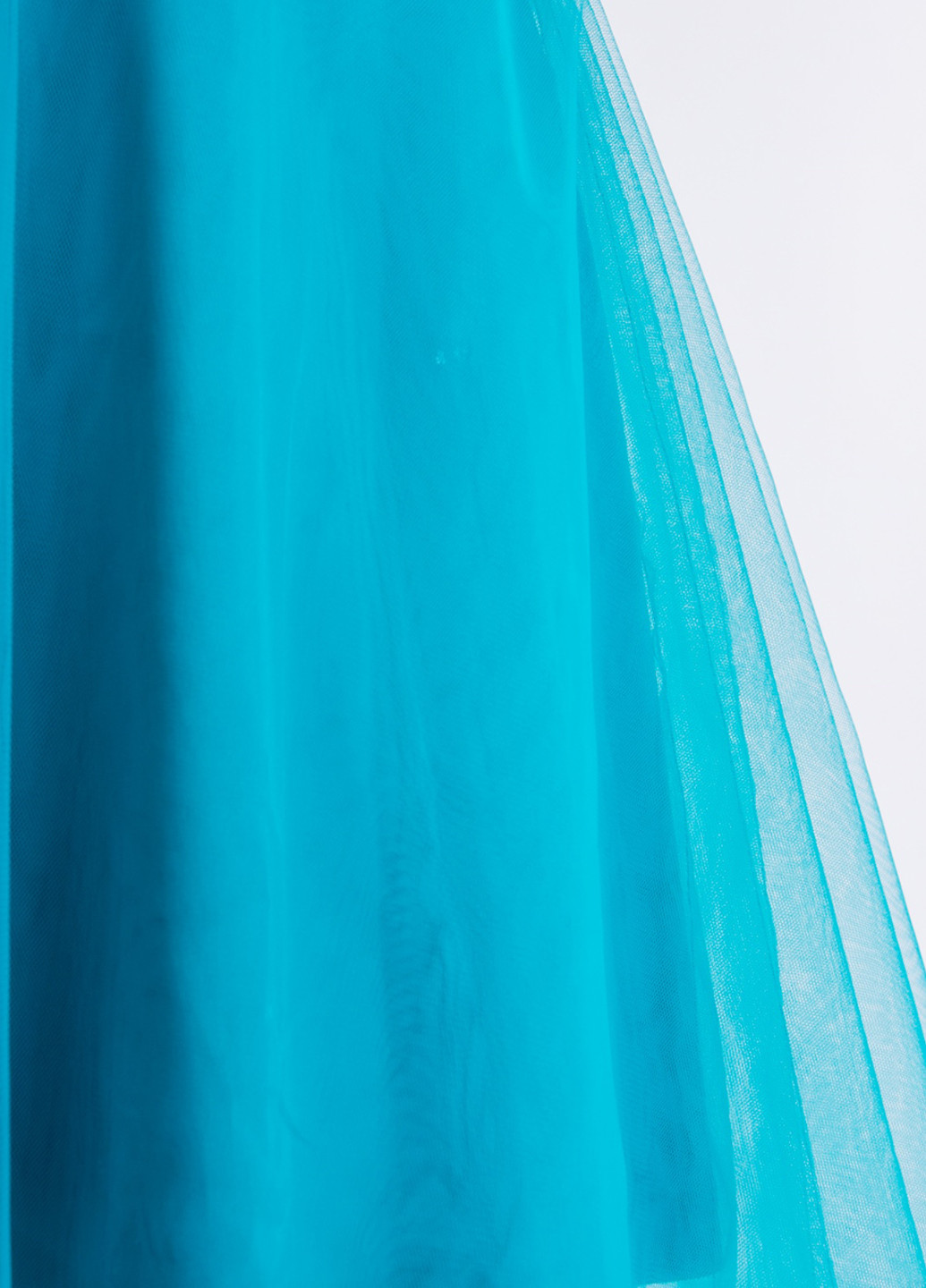 Голубое коктейльное платье клеш Sarah Chole однотонное