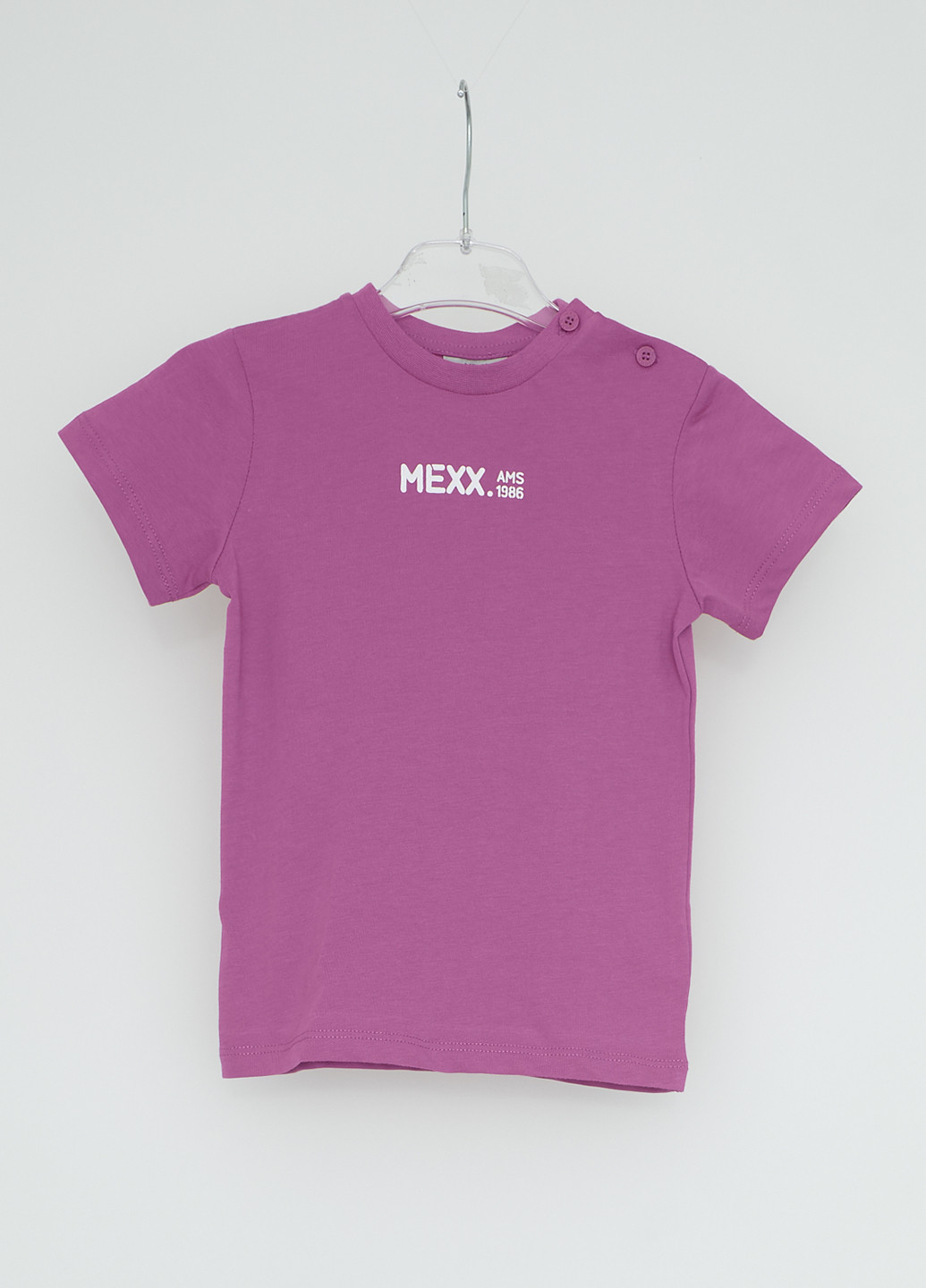 Світло-фіолетова літня футболка з коротким рукавом Mexx