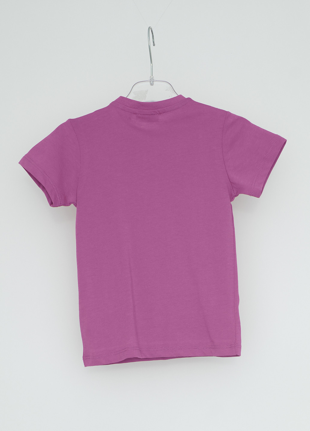 Светло-фиолетовая летняя футболка с коротким рукавом Mexx