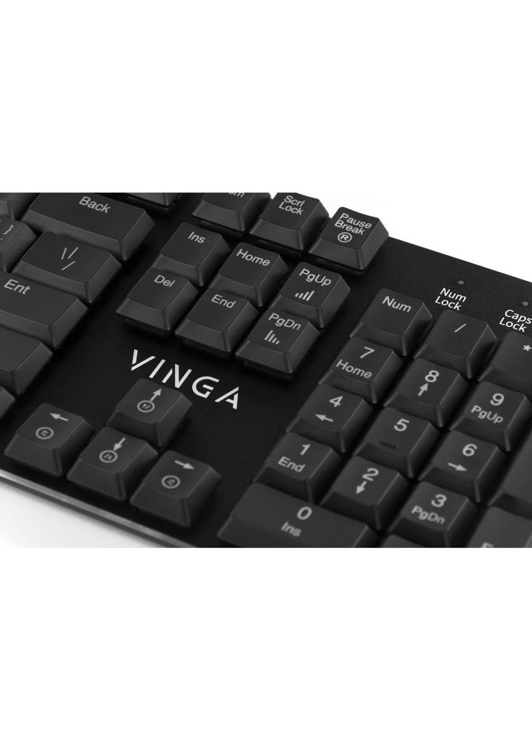 Клавіатура KBGM-395 чорна Vinga (250604600)