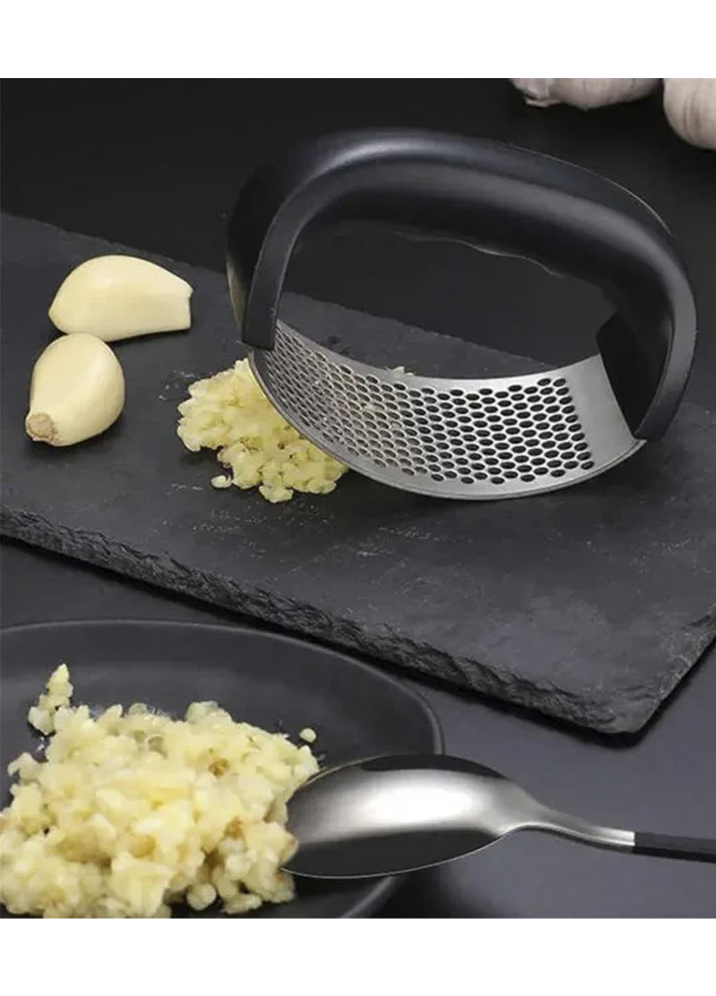 Прес для часнику GARLIC PRESS – це кухонне начиння, для подрібнення зубчиків часнику XO (253878147)
