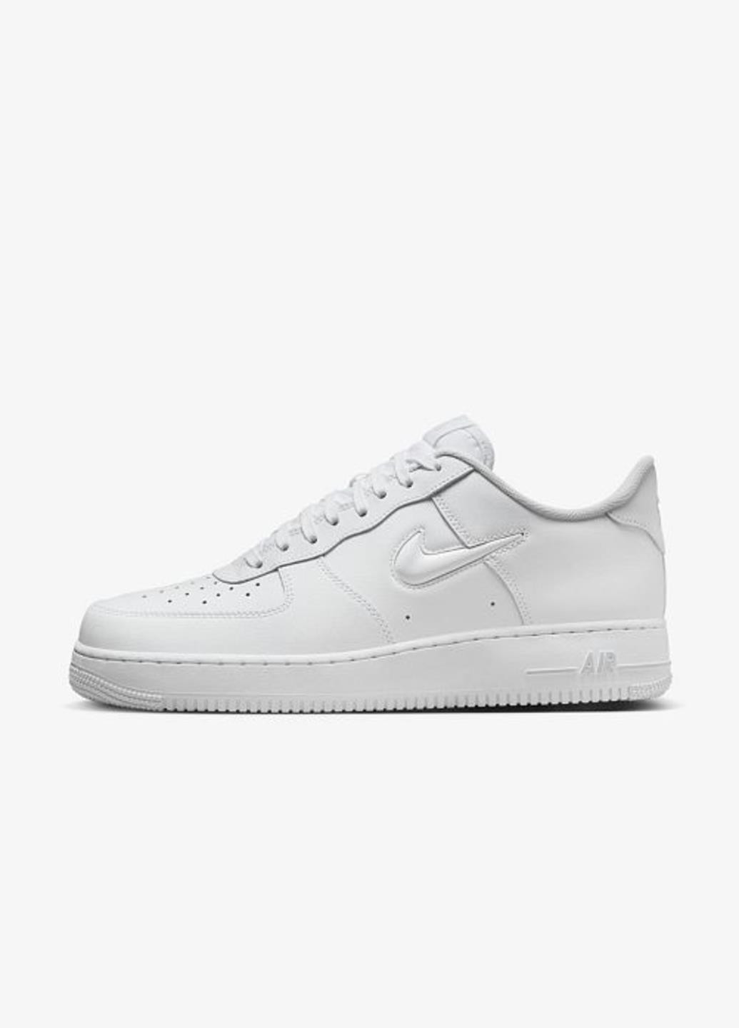 Белые демисезонные кроссовки hm0621-100 Nike Air Force 1 Jewel Casual