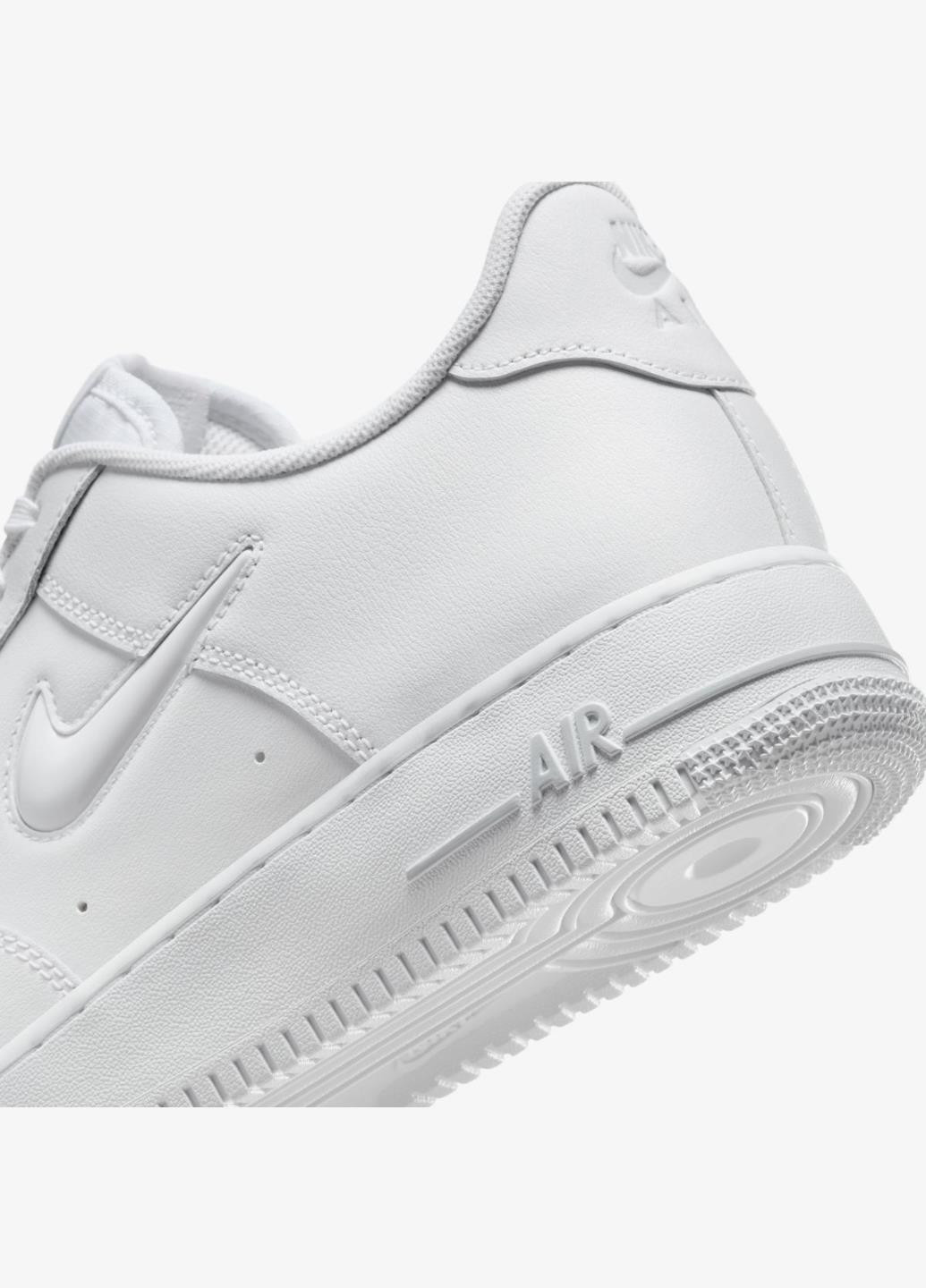 Белые демисезонные кроссовки hm0621-100 Nike Air Force 1 Jewel Casual