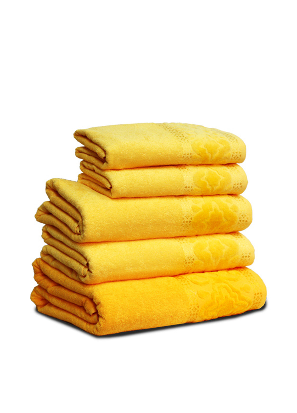Home Line полотенце, 70х140 см однотонный желтый производство - Турция