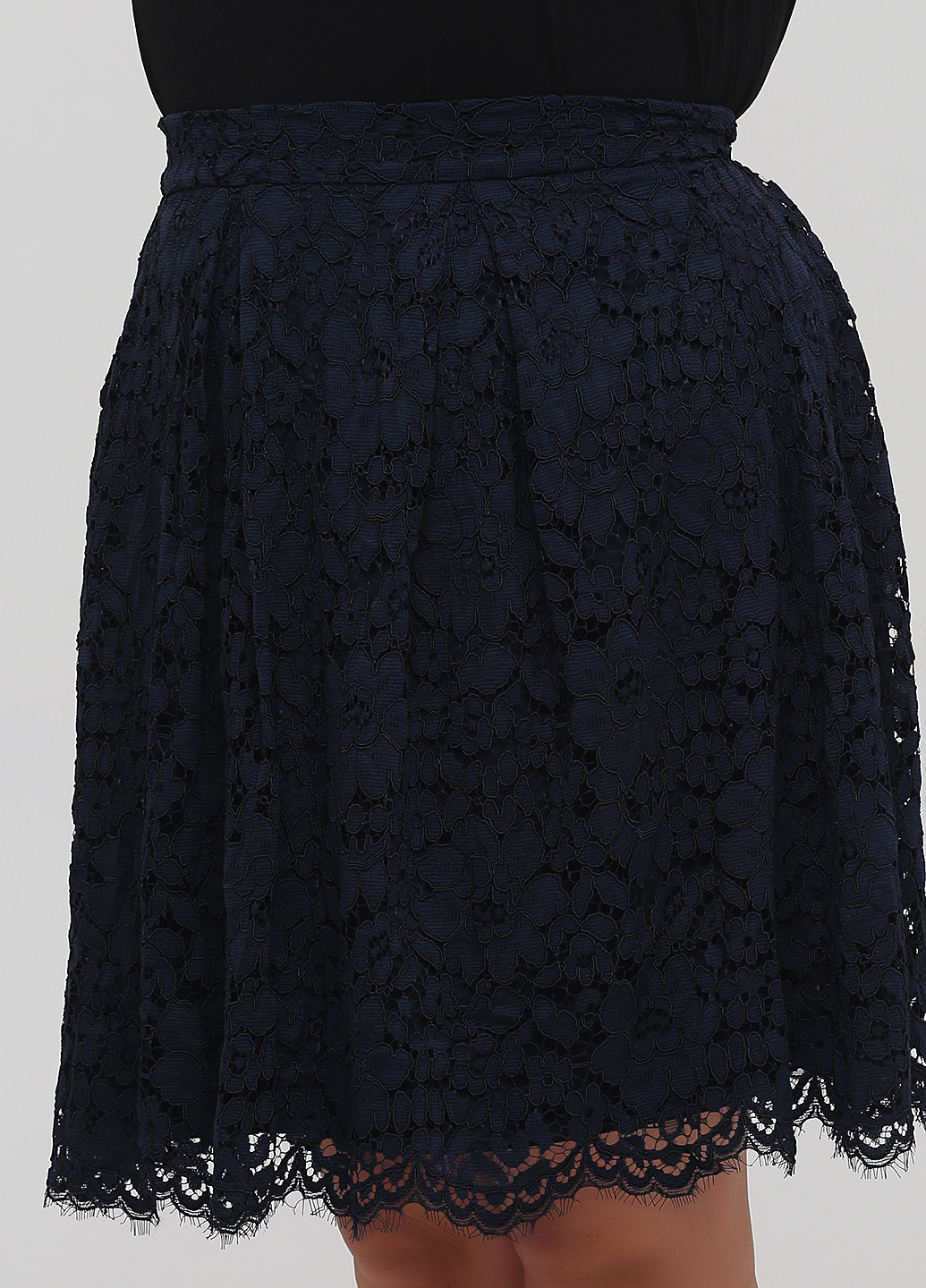 Темно-синяя кэжуал юбка Reserved клешированная