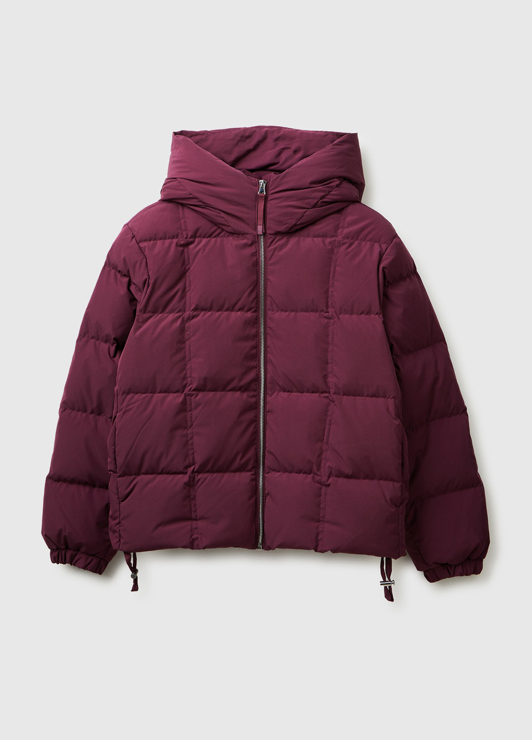 Світло-бордова демісезонна куртка United Colors of Benetton