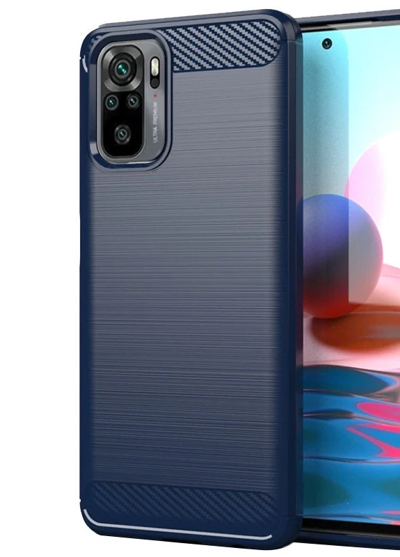 TPU чехол Slim Series для Xiaomi Redmi Note 10 / Note 10s Синий (is_00000047205_3) Epik (237829272)