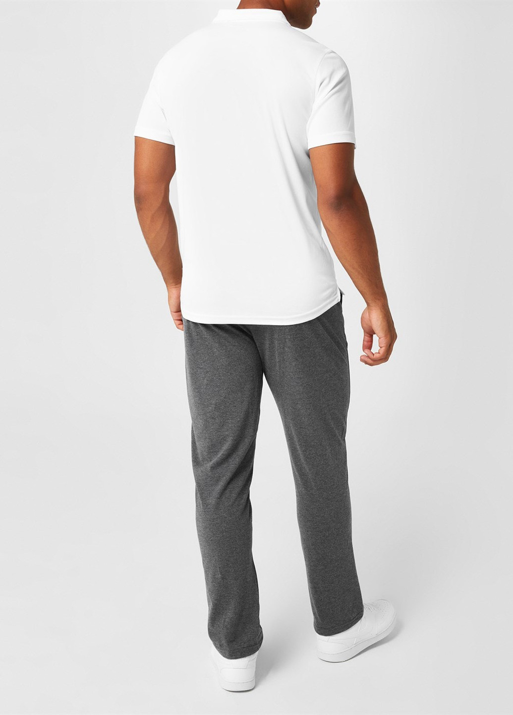 Серые спортивные демисезонные зауженные брюки Slazenger