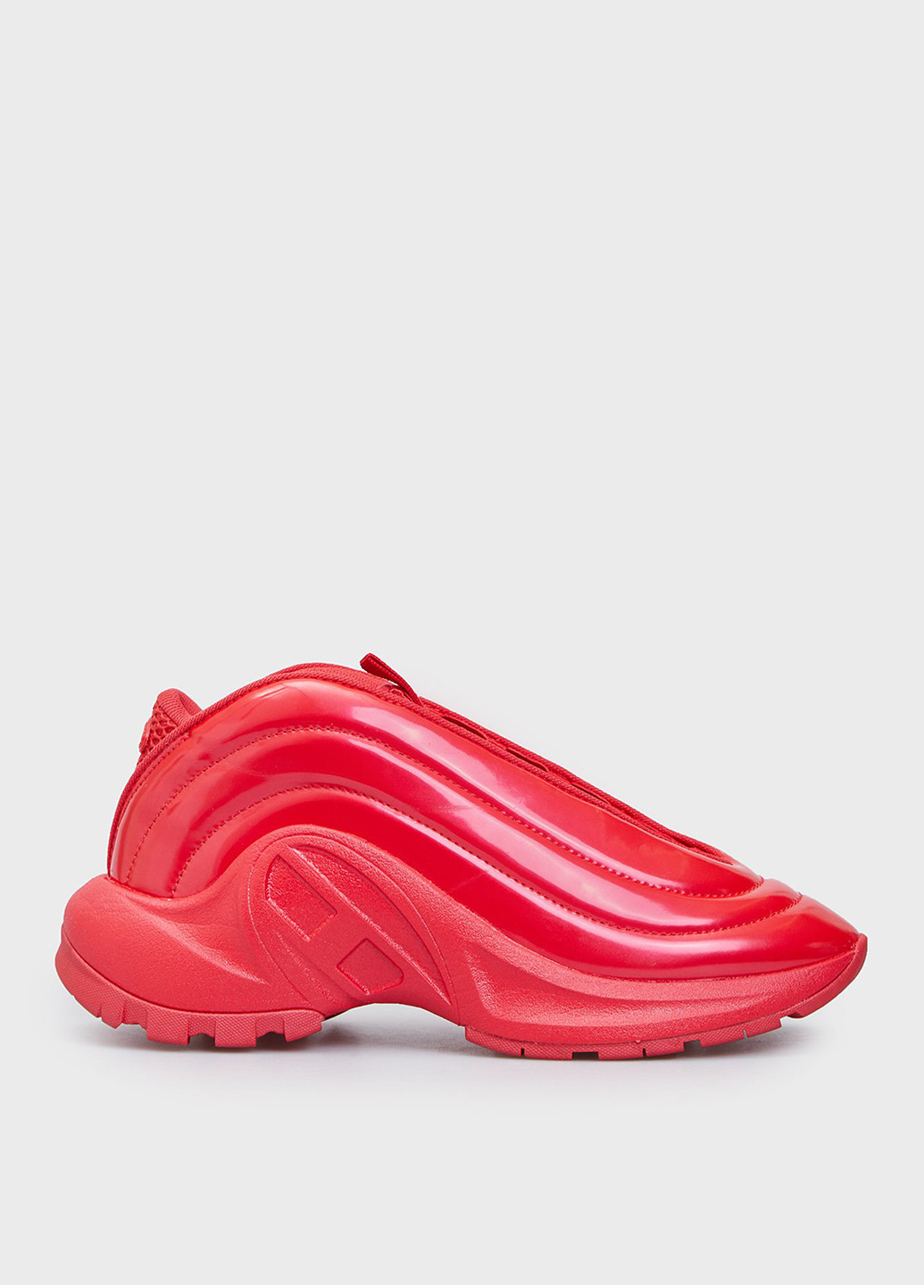 Червоні всесезонні кросівки Diesel