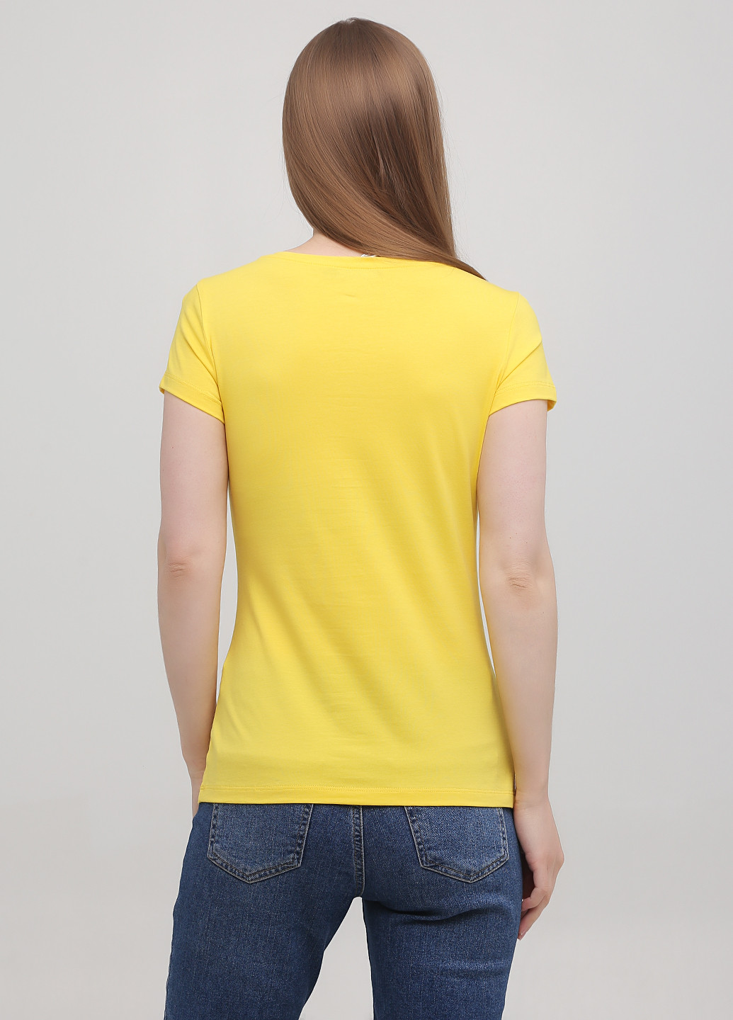 Жовта літня футболка Monte Cervino