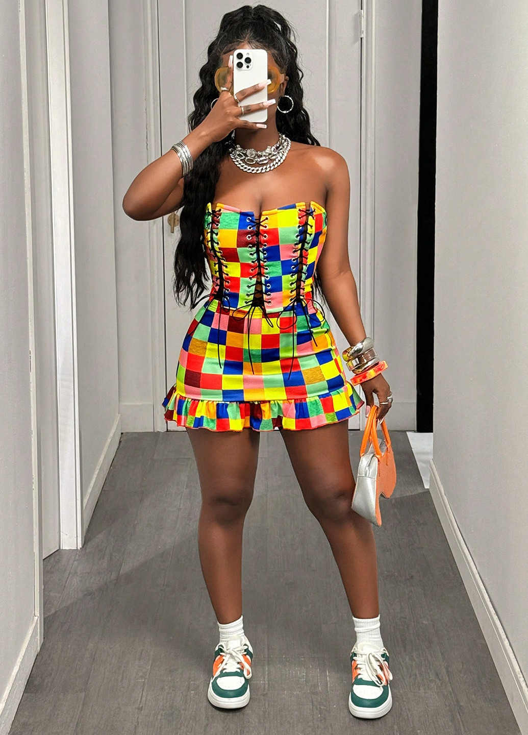 Костюм (топ, спідниця) SHEIN (367042259)