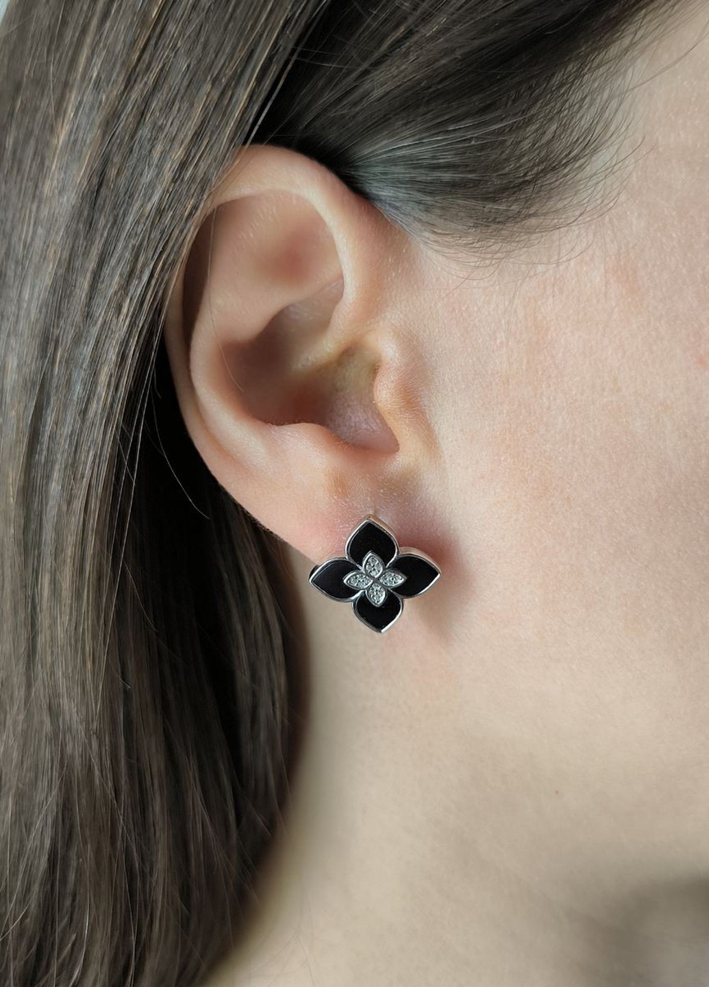 Сережки Silver Flame (336574453)