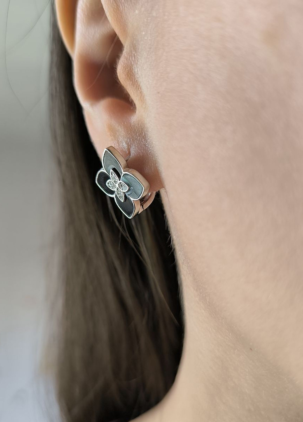 Сережки Silver Flame (336574453)