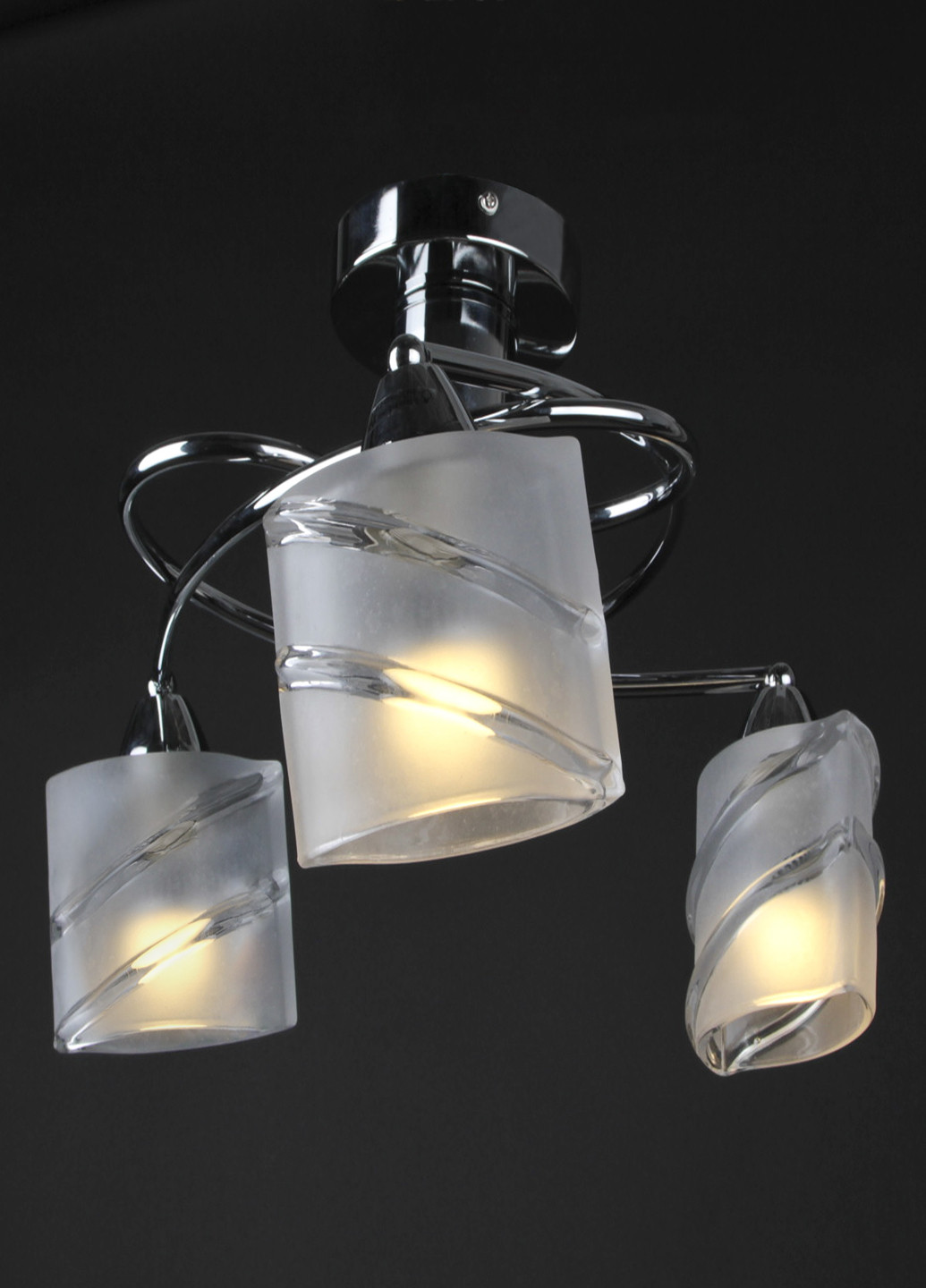 Люстра для кухни потолочная классическая LK-519S/3 E14 Brille (251290882)