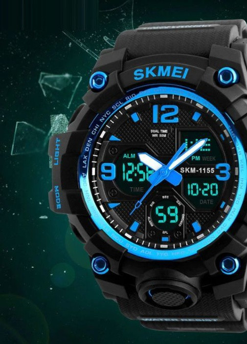 Мужские часы Hamlet Blue 1155B quartz Skmei (229045005)