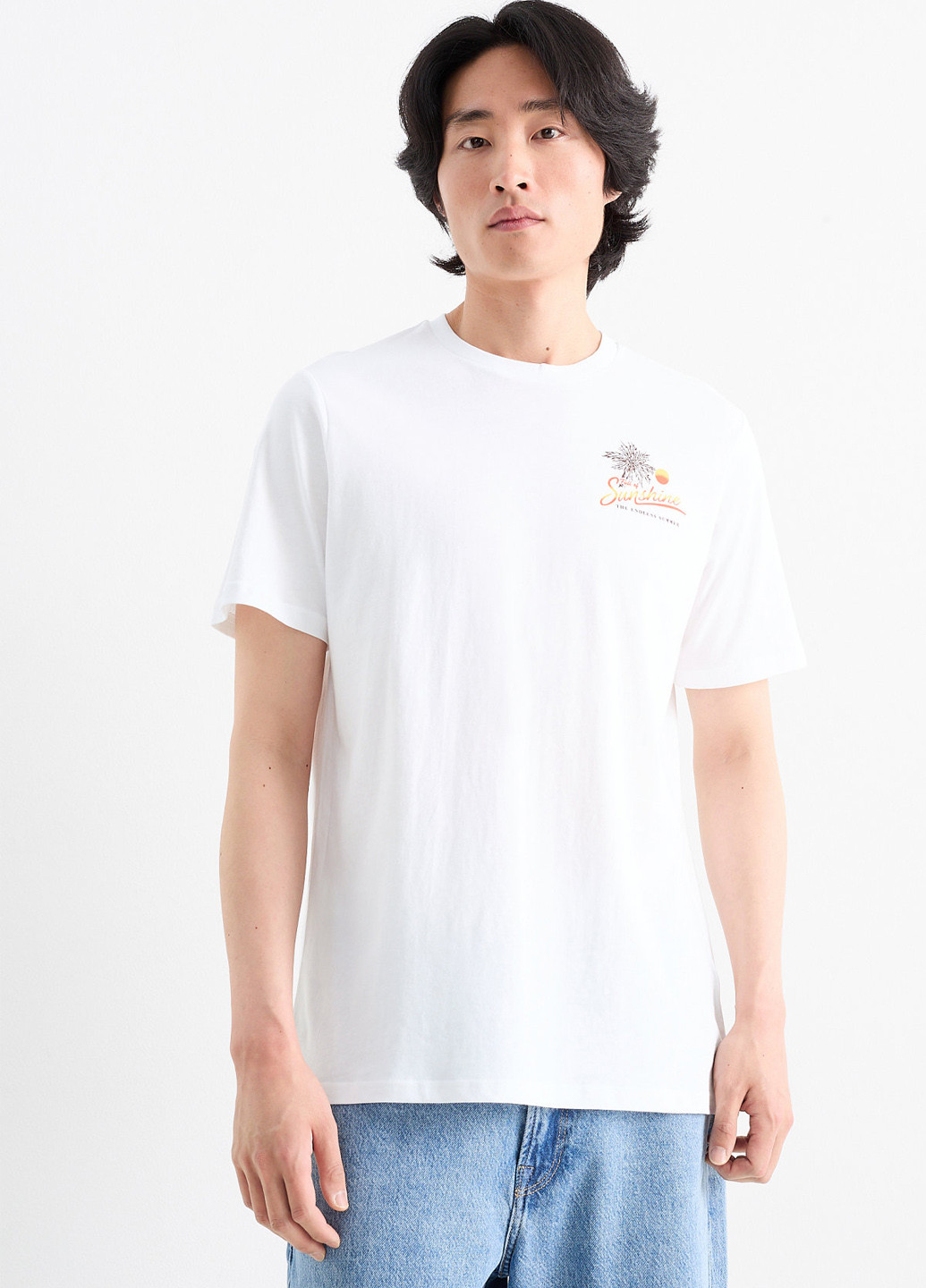 Белая футболка C&A