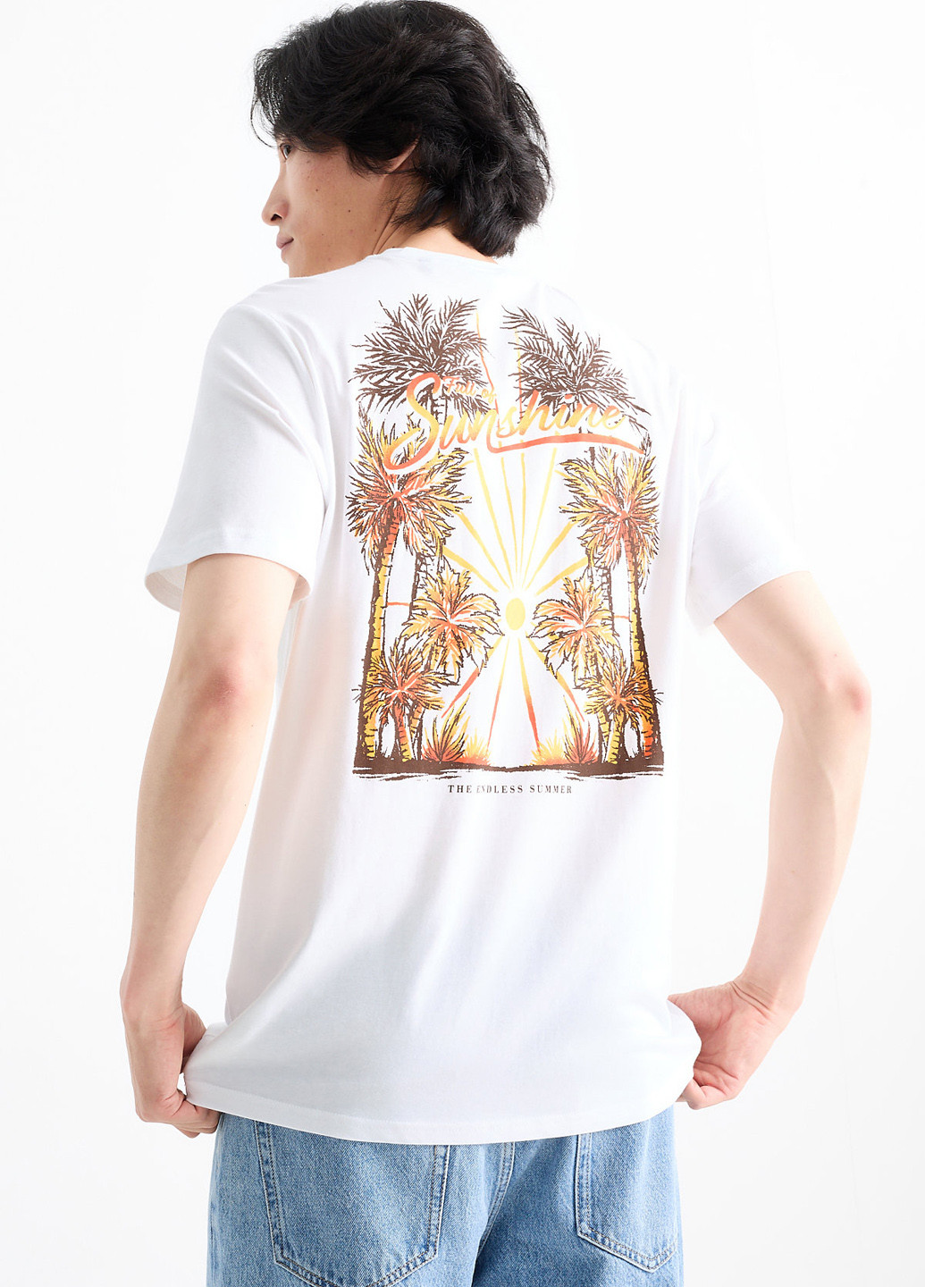 Белая футболка C&A