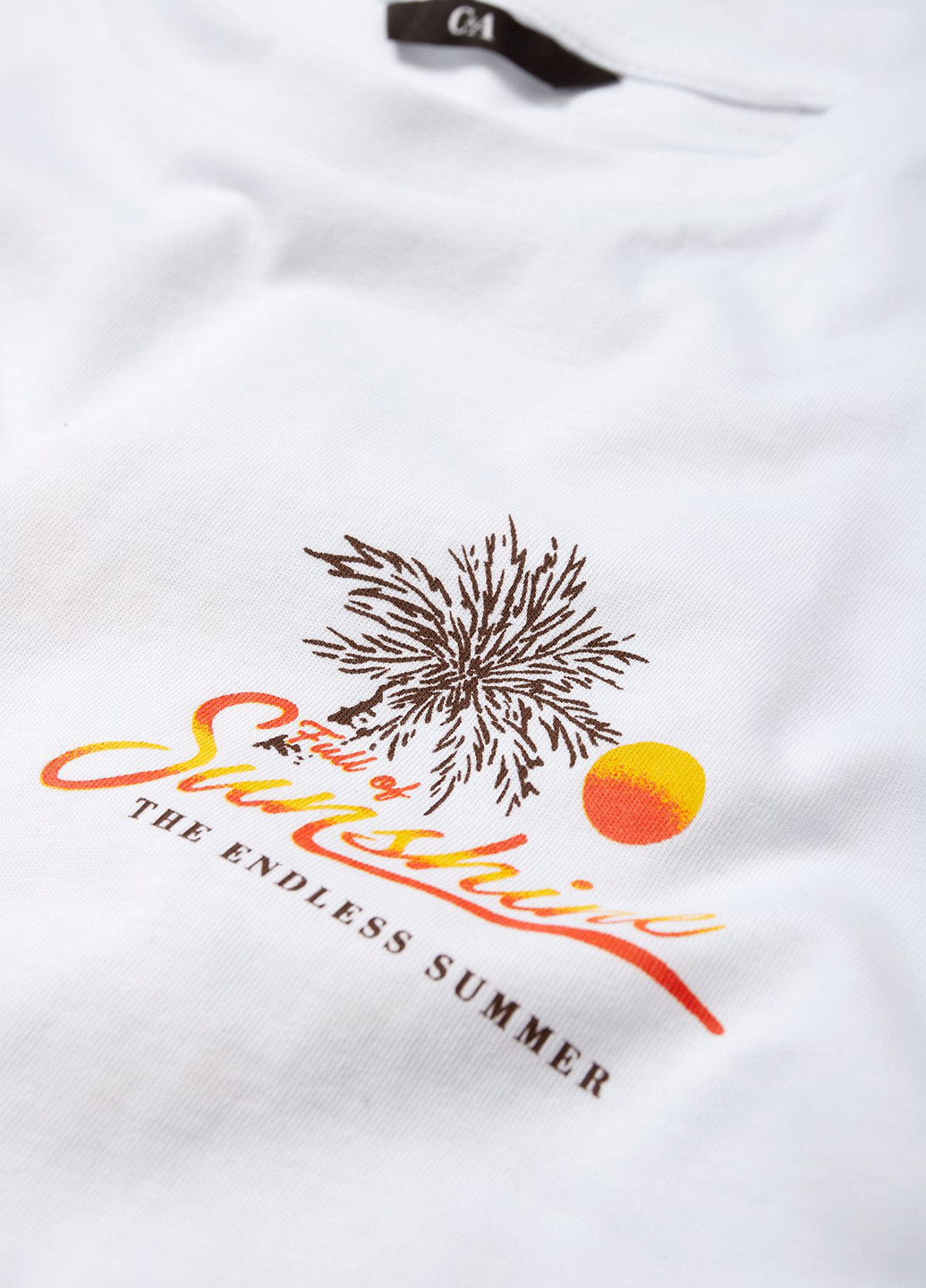 Белая футболка C&A