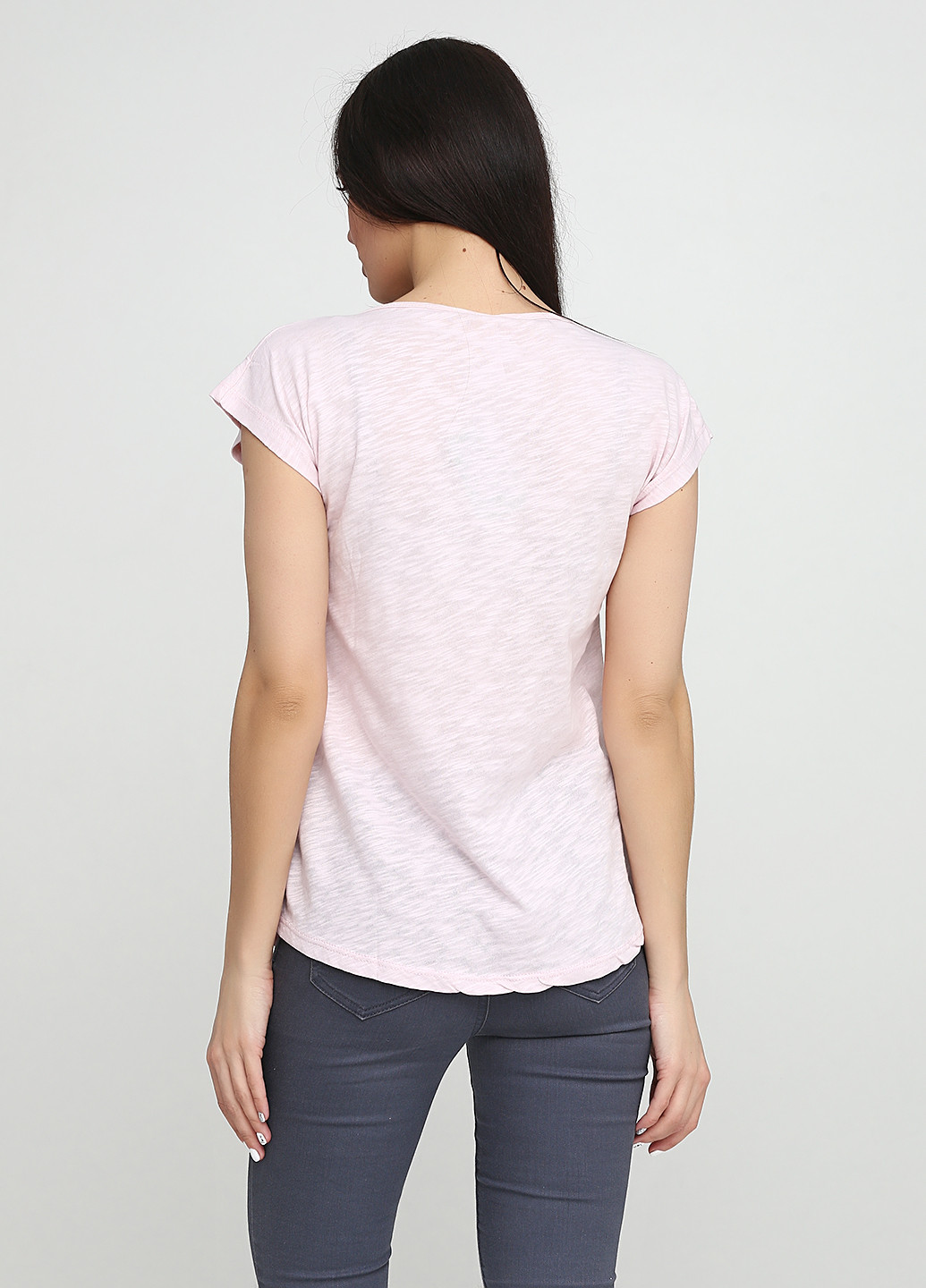 Бледно-розовая летняя футболка KSV