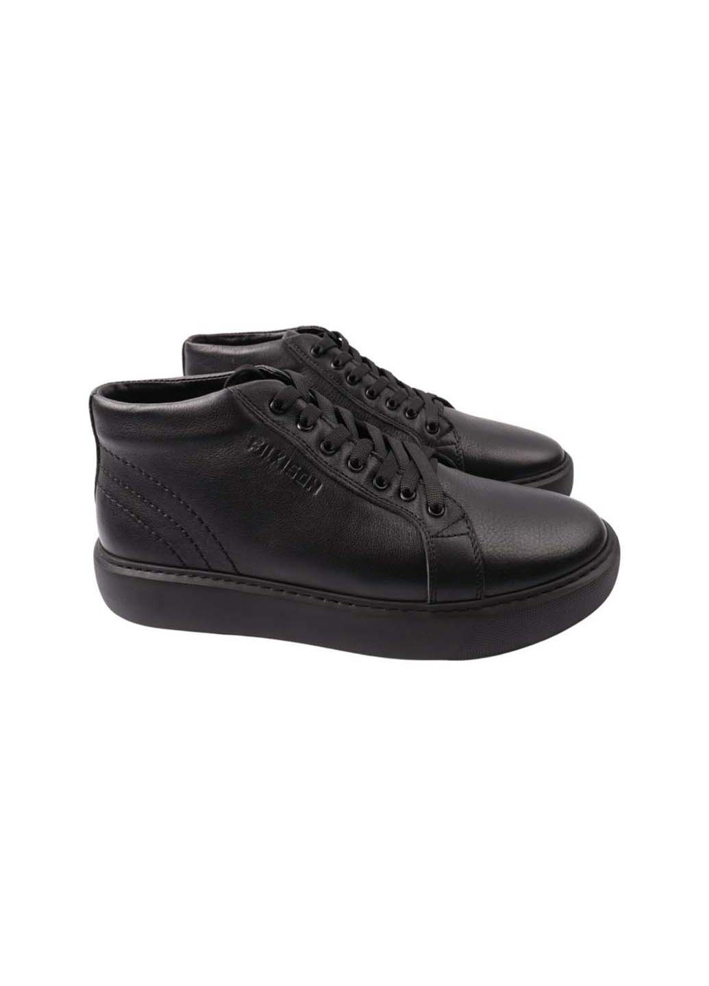 Черные осенние ботинки Konors