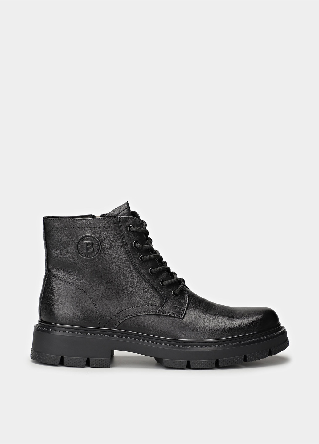 Черные осенние ботинки Braska