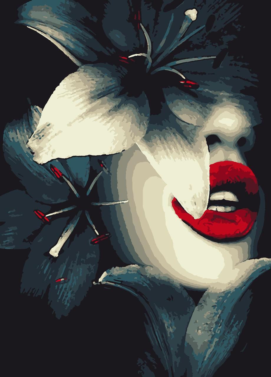 Картин по номерам "Таинственная лилия " 40*50 см No Brand (254583848)