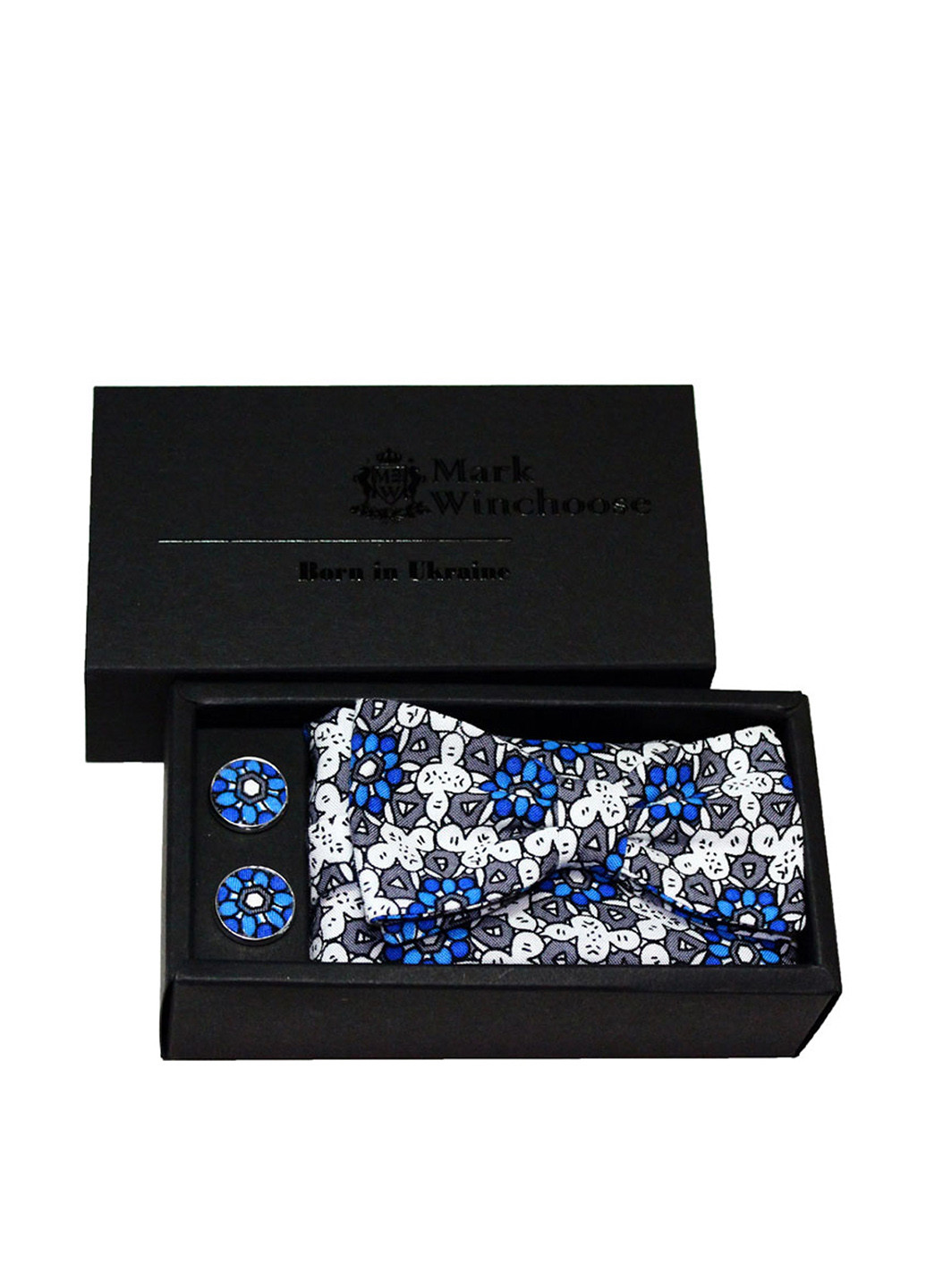 Подарунковий набір (краватка, запонки, хустку) Mark Winchoose (92554185)