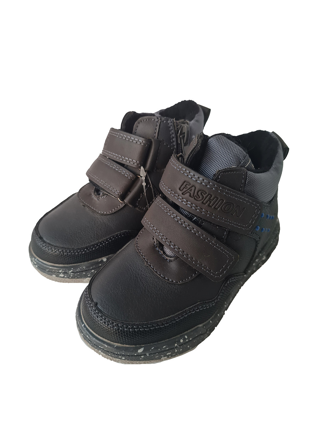 Темно-серые кэжуал осенние ботинки JG