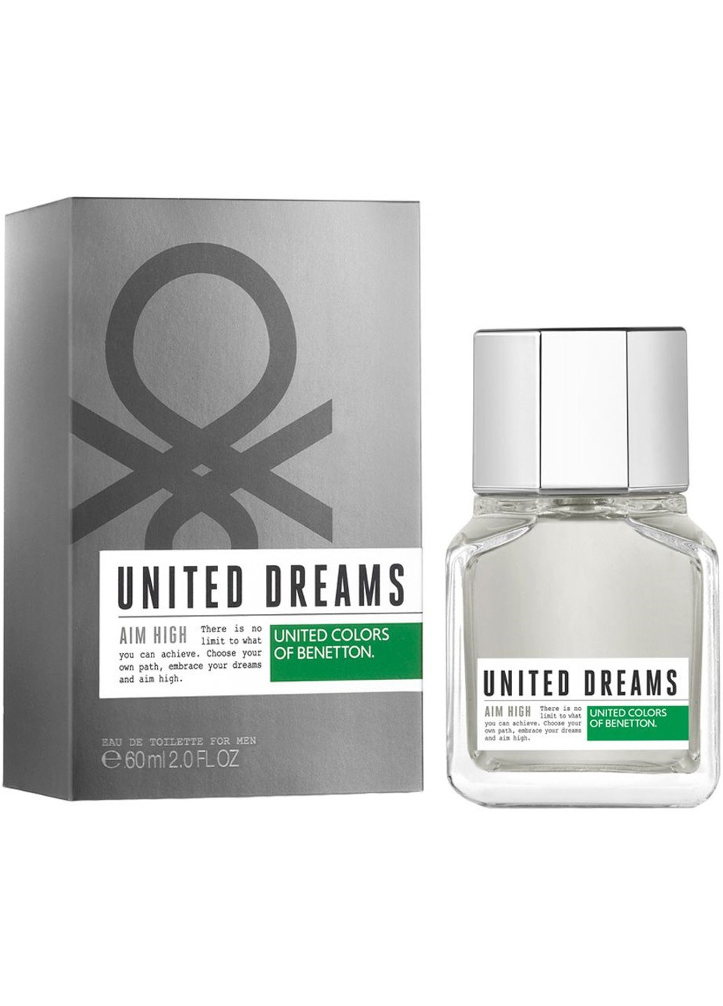 Benetton United Dreams Men Aim High туалетна вода 60 мл United Colors of Benetton (192650049)