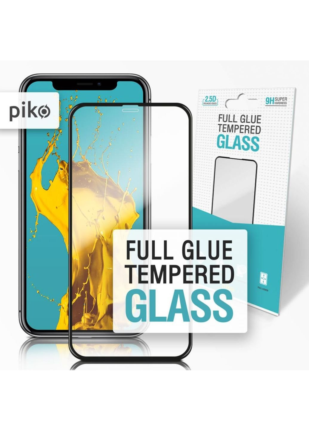 Стекло защитное Full Glue Apple Iphone X/XS (1283126487316) Piko (252387361)