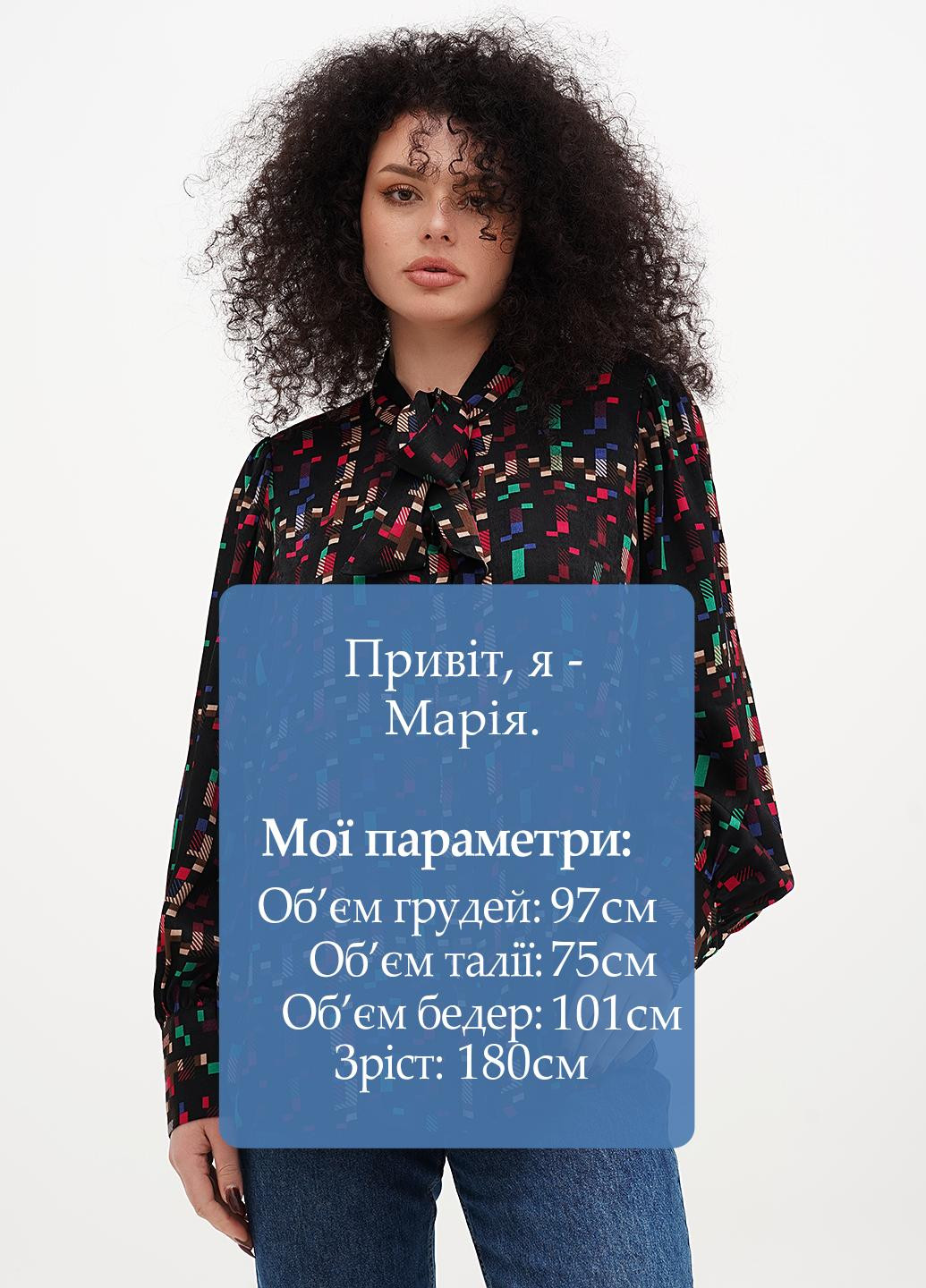 Чёрная блуза investments woman