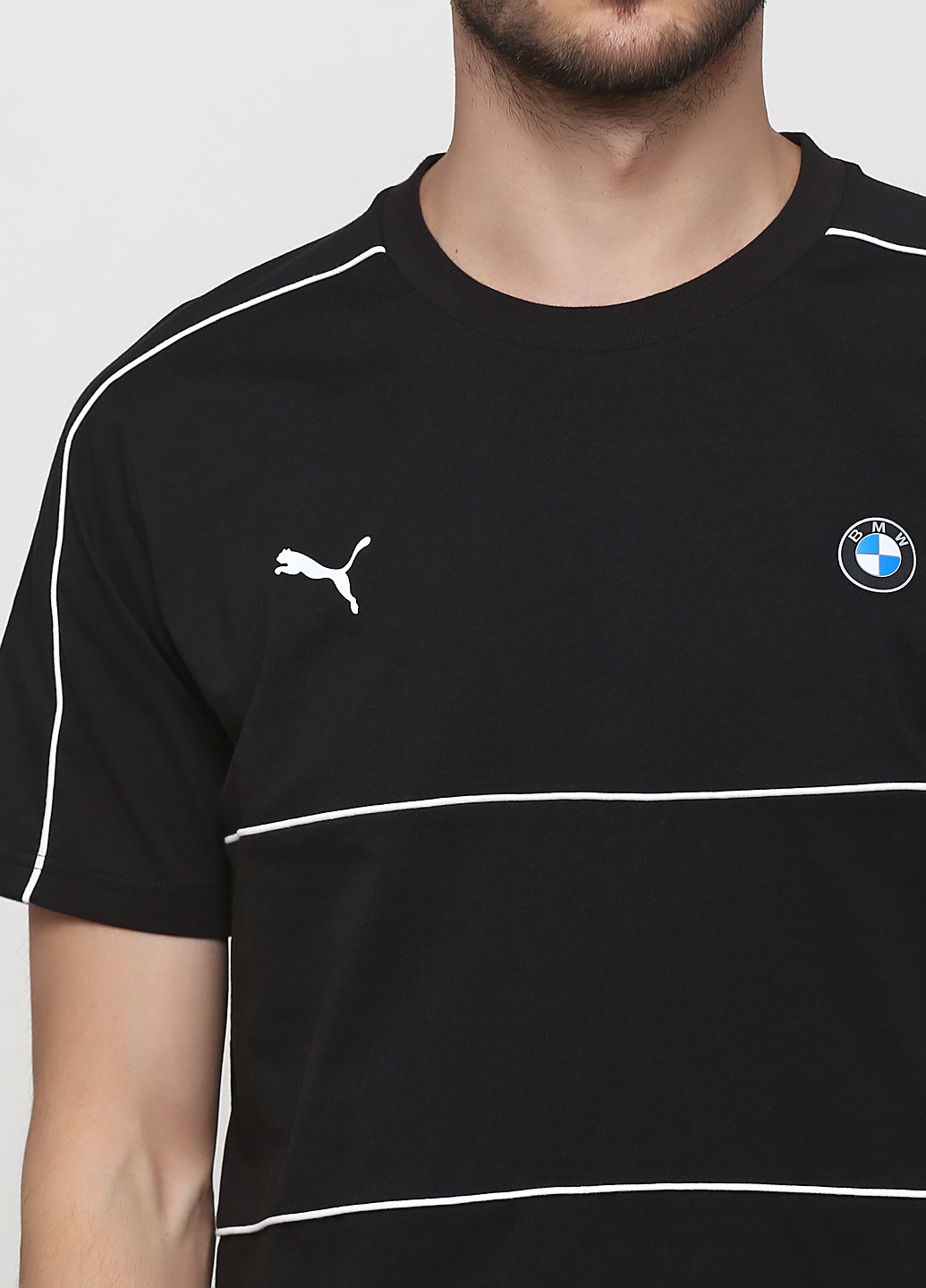 Черная футболка Puma BMW MMS T7 Tee